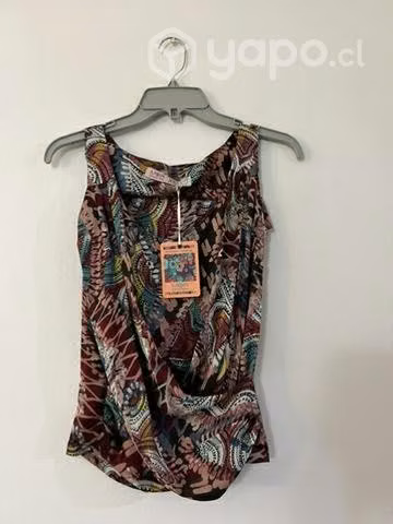 Polera No Elástica Marca Mor Talla Xs Matizada