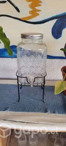Bidon de vidrio para agua