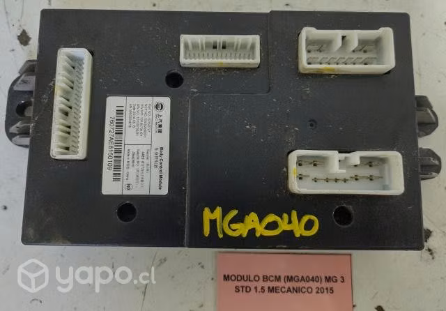 Modulo BCM MG 3 STD 1.5 Mecanico 2015