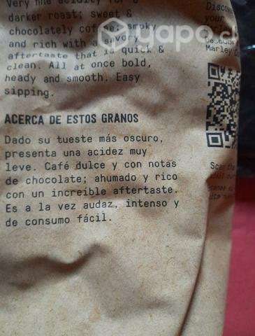 Café en grano Marley Coffee, Buffalo Soldier 907g - Imagen 2
