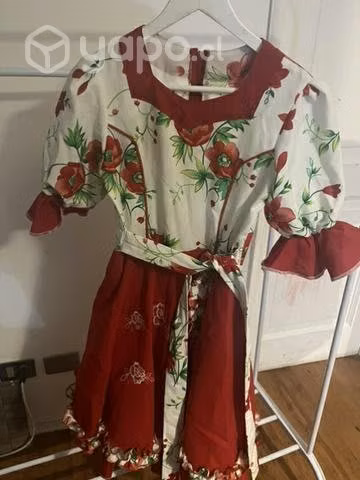 Vestido de huasita talla 12