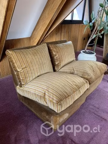 2 sillones terciopelo