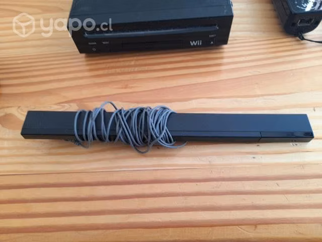 Wii Consola de videojuegos usada de color negro
