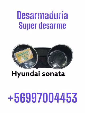 Sinoptico hyundai sonata Desarmamaduria importado