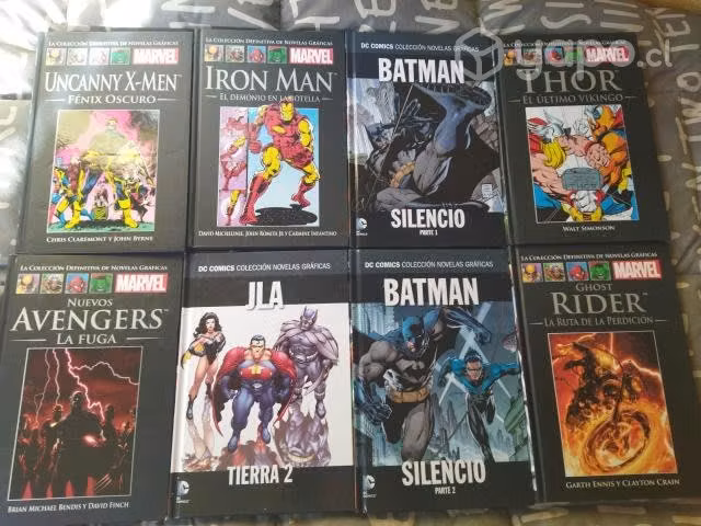 Cómics Marvel y DC