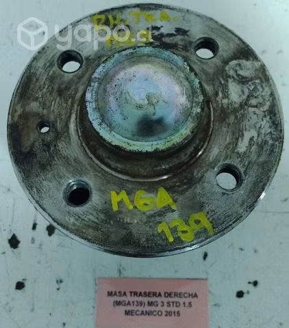 Masa Trasera Derecha MG 3 STD 1.5 2015