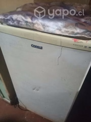 congeladora y parlante