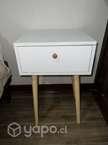 Velador blanco - Imagen 3