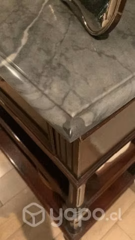 Arrimo de madera con cubierta de mármol - Imagen 3