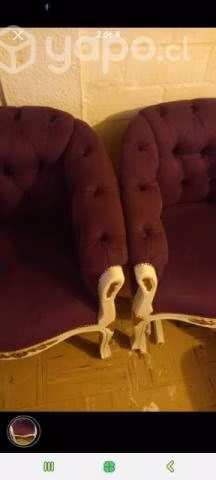 Par de poltronas normando capitone - Imagen 1