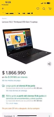 Lenovo ThinkPad X13 - Imagen 6