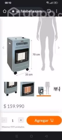 estufa a gas