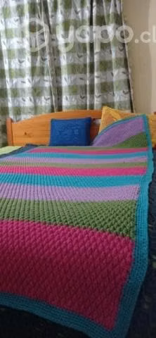 Piecera de cama a crochet - Imagen 4