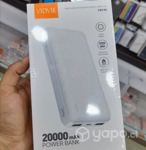 Batería Portátil Carga Rápida 20000mah 2 Usb Powe - Imagen 4