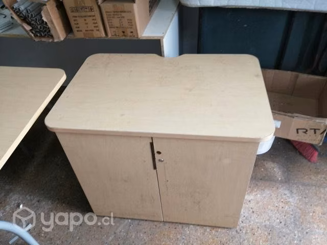 Escritorio moderno con mueble cajon - Imagen 2