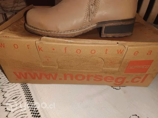 botín de seguridad mujer nice