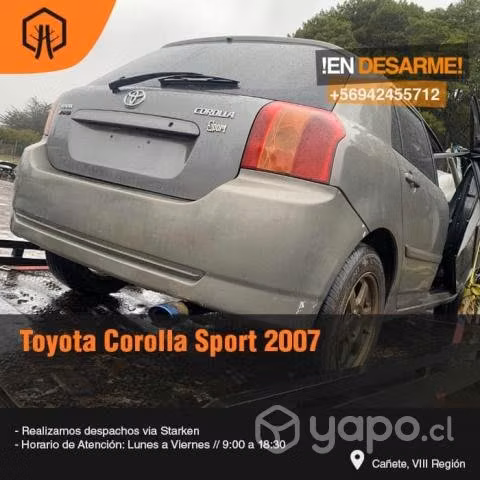 Manubrio toyota corolla sport 2007