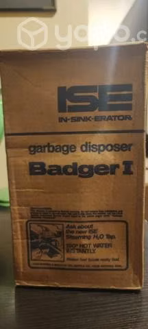 Triturador de desperdicios badger 1 nuevo