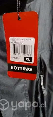 Parka XL nueva