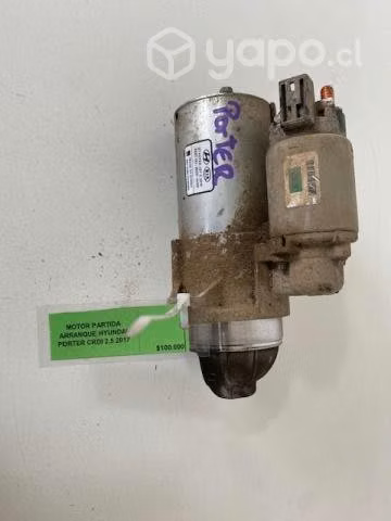 Motor partida arranqu Hyundai Porter CRDI 2.5 2017