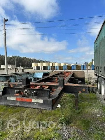Rampla containera