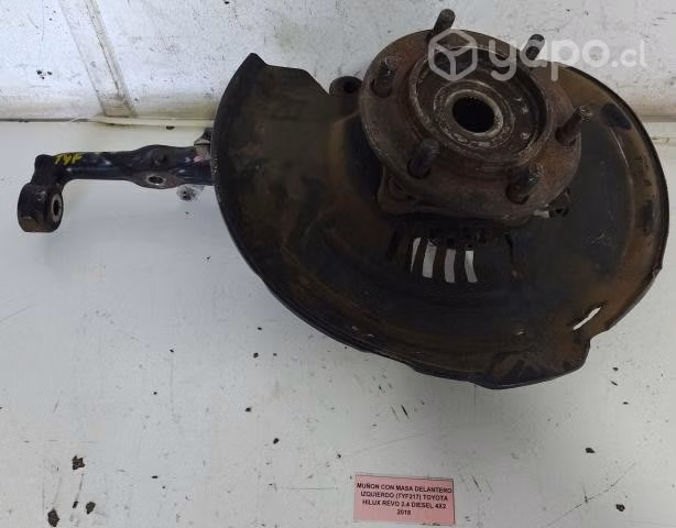 Muñón Con Masa Delantero Izquierdo (TYF217) Toyota