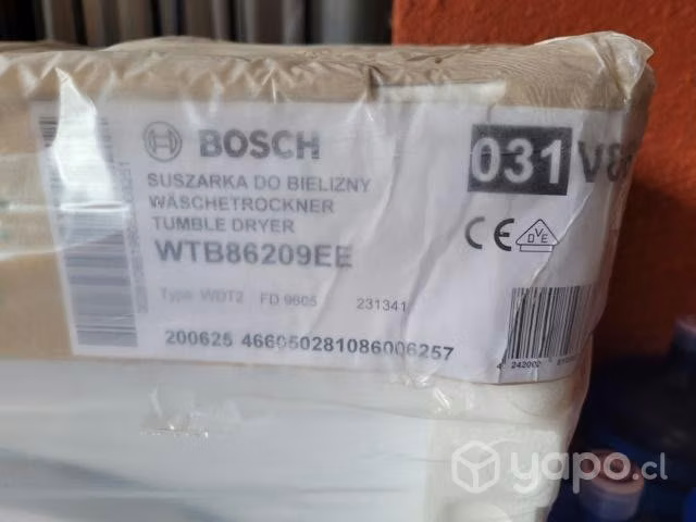 Secadora Bosch NUEVA