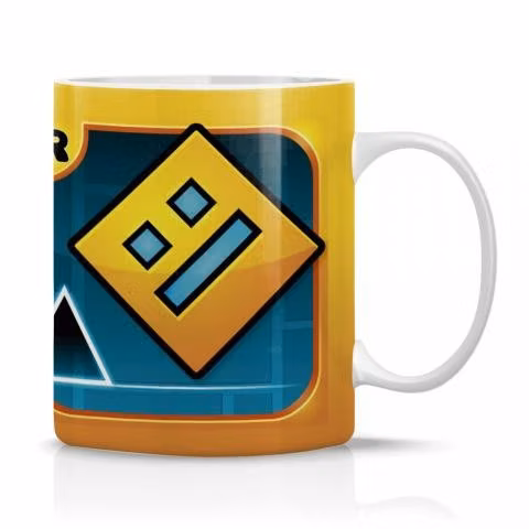 Taza/Tazon/Mug Geometry Dash Videojuego 200