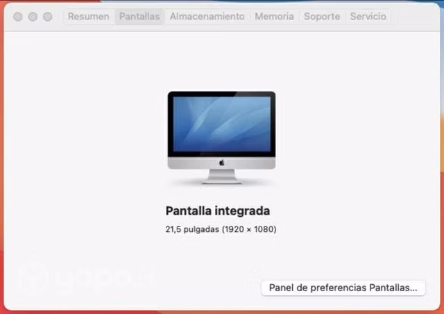 Mac escritorio 21 pulgadas - Imagen 4