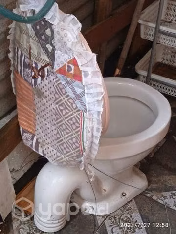 WC con tapa buen estado
