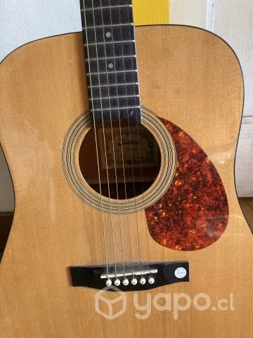 Guitarra acústica santana impecable