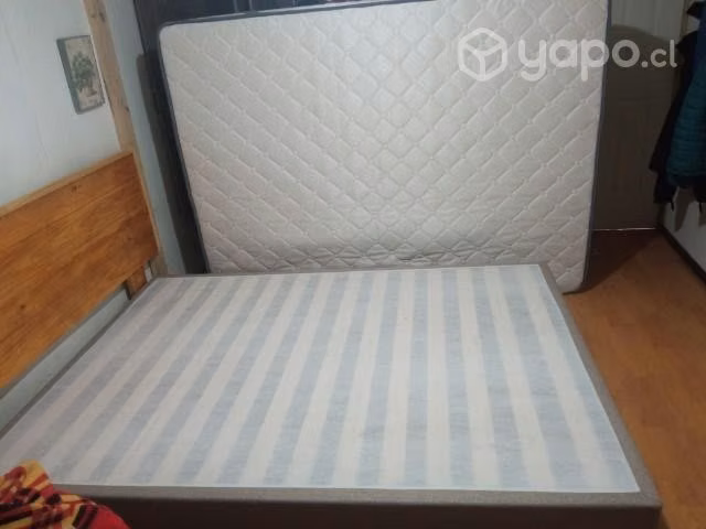 Cama 2 plazas para matrimonio nueva usada por apur