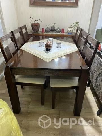 Comedor con 6 sillas - Imagen 2