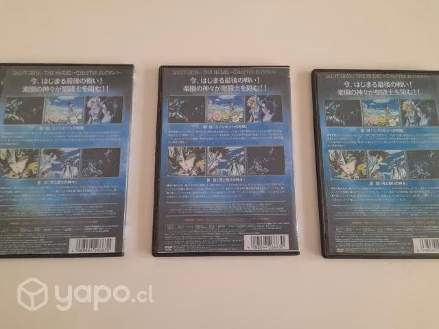 DVDs Caballeros del Zodiaco