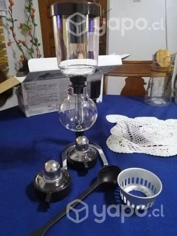 Cafetera de Sifón Hario, 850mL, Vidrio