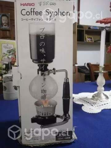 Cafetera de Sifón Hario, 850mL, Vidrio