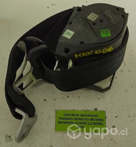 Cinturon Seguridad Trasero Derecho (MXV086) Mahind