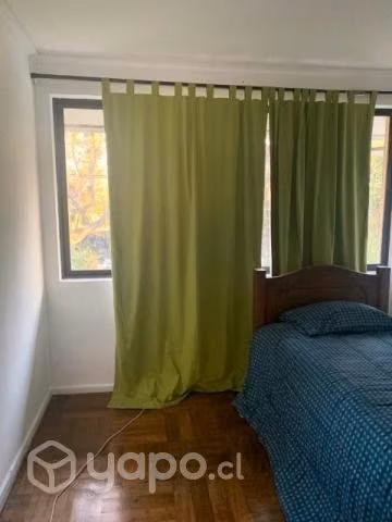 Cortinas de blackout verdes