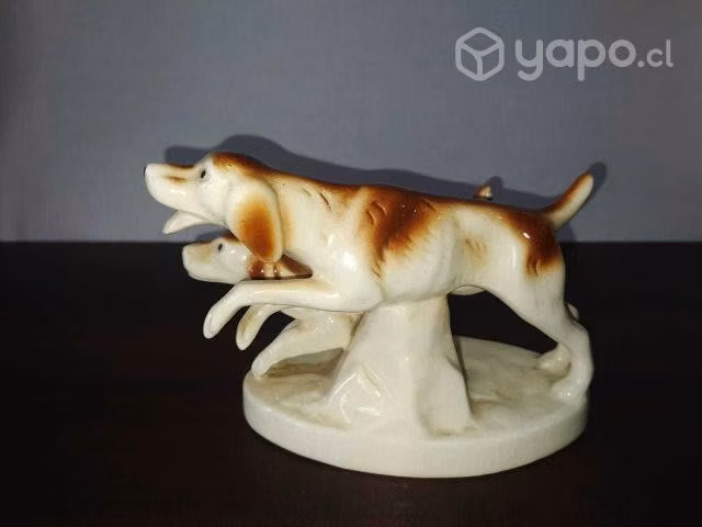 Figura Perros Cerámica Lota N°32 Original - Imagen 3