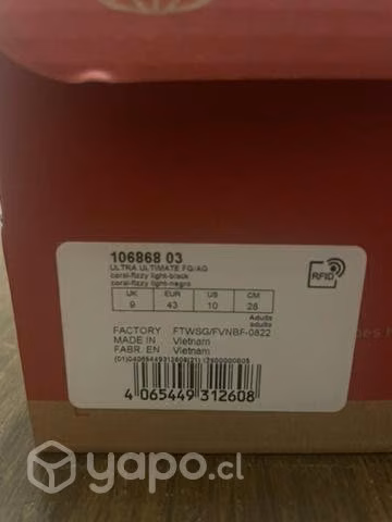 Zapatos de futbol Ultra Ultímate Fg/Ag profesional