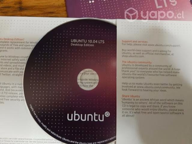CD's Ubuntu 10.04 de colección