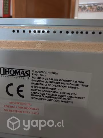 Microondas thomas - Imagen 4