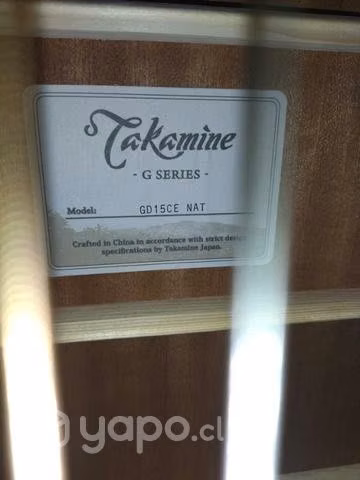 Guitarra electroacústica takamine gd15ce nat - Imagen 3