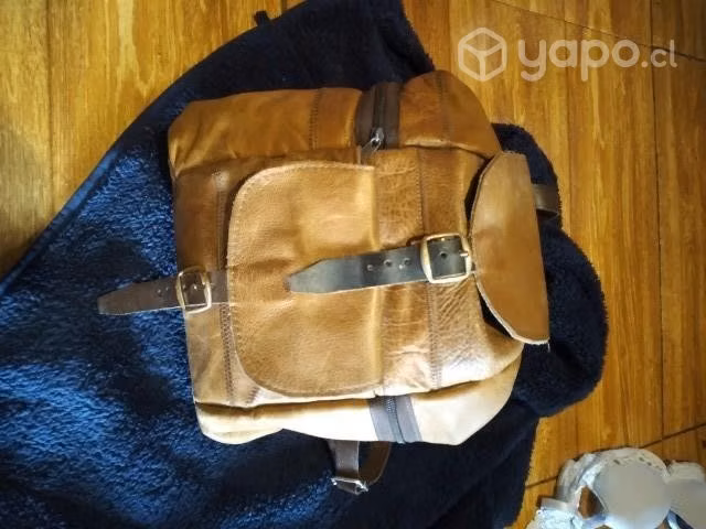 Mochila mujer cuero lejitimo