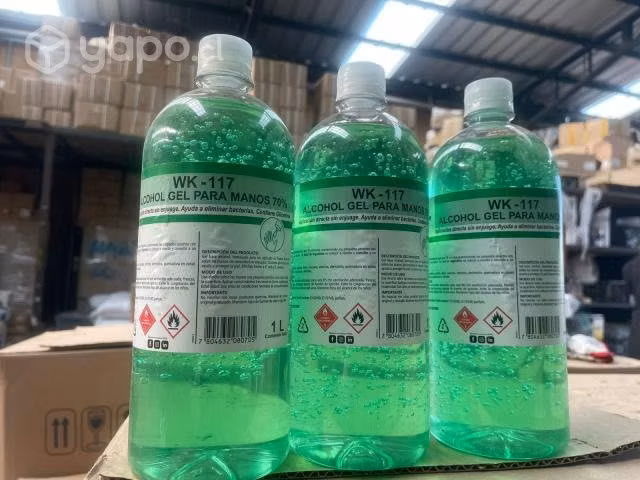 Alcohol gel marca winkler 1 litro