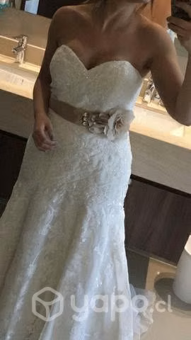 Vestido novia strapless - Imagen 2