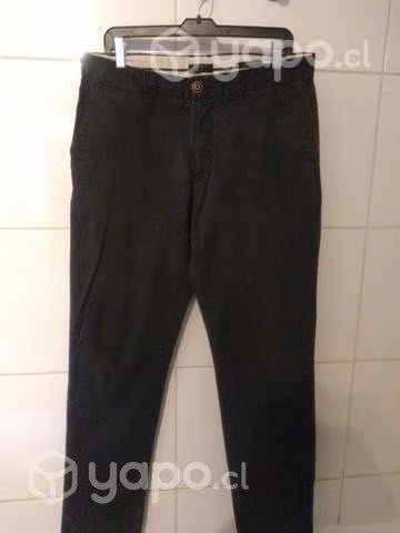Pantalon de Hombre Casual Negro Talla 44