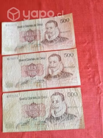 Billetes de 500 pesos - Imagen 2