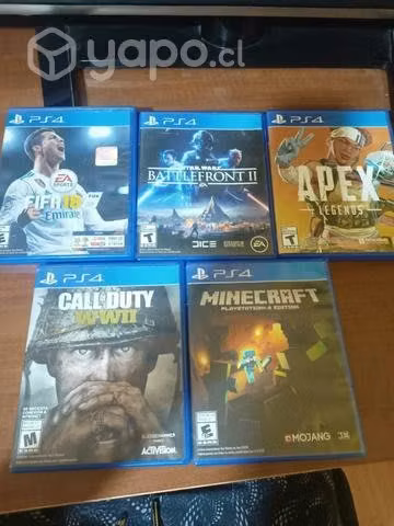 Juegos de play 4