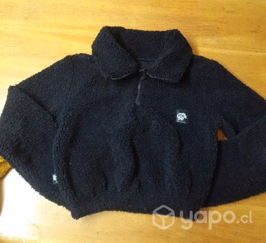 Polerones Crop top Corderitos juvenil